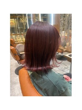 オレロ 国立(olelo) 大人ガーリー/似合わせカット/リバースセンターパート/国立