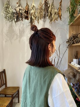 イング(ing) raspberry pink × bob