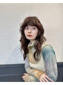 レイヤーパーマ/くせ毛風パーマ/ウルフパーマ