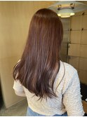 20代30代40代髪質改善カラーオレンジブラウン透明感