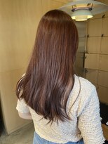 オーガニック ライフ 若葉 鶴ヶ島(organic+life) 20代30代40代髪質改善カラーオレンジブラウン透明感