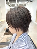 トト 船橋店(toto.)&nbsp;黒髪/グレーベージュ/レイヤーロング/前髪パーマ[西船橋/津田沼]