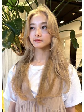 ダブ ギンザ(DaB ginza) ニュアンスレイヤースタイル/ミルクティーブロンド/銀座