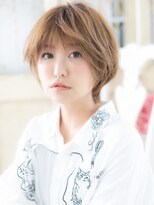 モッズ ヘア 福岡姪浜店(mod's hair) mod's姪浜/フレンチカジュアル大人ハイライトくせ毛ショートe