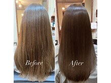 ヘアラビットハッチ(hair Rabbit hutch)の雰囲気（ずっとキレイが続くストレート、美髪カラーなどがおすすめです。）