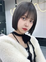 シーテ(Ciete)&nbsp;韓国ヘア名古屋ハイレイヤー顔まわりカット前髪ボブタッセル小顔