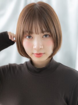 ドクターズサロン LAB 小山店 ツヤ髪透明感カラーレイヤーカットミニボブp小山20代30代40代