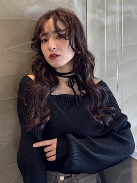 フリーラ 京都河原町三条店(freera) 【フェミニン】ほんのりレッドブラウン