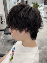 オム ブランシェ(HOMME BLANCHE’)&nbsp;【Natsuki】ゆるめシャドウパーマ×ダウンパーマ