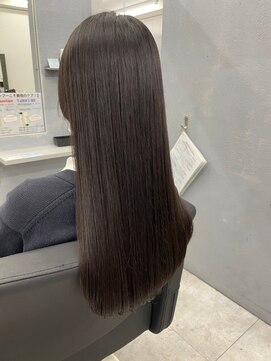 エル 新小岩(elu) 美髪/ワイドバング/レイヤーカット/くすみベージュ/新小岩駅