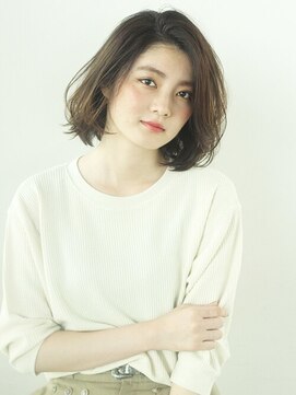 ケーツー 青山店(K two) 【K-two青山】ラフにキマる×耳かけ大人カジュアルBOB【表参道】