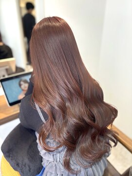 アールサロン 名駅(Rr SALON) 暖色カラー/韓国風巻き/ブラウンカラー