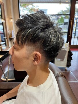 ディスパッチヘアー 甲子園店(DISPATCH HAIR) 金メッシュスタイル