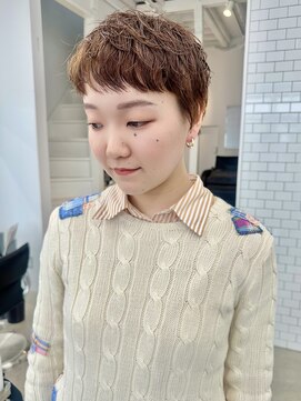 ソーンズ ヨイク(thorns YOIKU) ベリーショート×ニュアンスパーマ