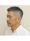 おじさん40代.50代人気刈り上げスタイル　田町　三田　芝