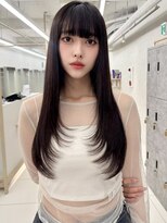 エジョン 三鷹店(Aejon) 顔まわりレイヤーカット姫カットレイヤーオリーブベージュ吉祥寺