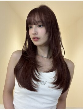 アイトーキョーエス 渋谷(AI TOKYO S) レイヤー/レイヤーカット/渋谷/ラベンダー/ブラウン/ニュアンス