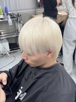 メンズペレ 渋谷(MEN'S PELE)&nbsp;MEN’S HAIR/ブルーブラック/フェザーパーマ/渋谷