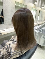 ビブ(VIV) 鎖骨下ミディアム/オリーブベージュ