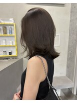 キーチェ 梅田中崎町(keych)&nbsp;毛流れレイヤーカット/ミディアム/髪質改善/縮毛矯正