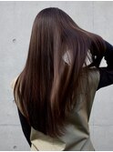 【パーソナルカラー診断】暗髪透明感＊チェスナットブラウン