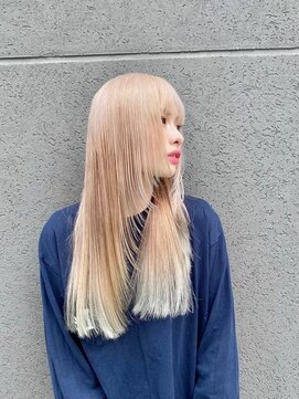 シズク(sizuk) ベージュ系カラー*ブリーチ*