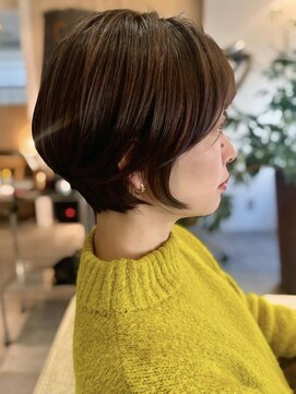 フリップビーアヴェダ(FLIP B AVEDA) 本八幡×美シルエット×大人ショート×オーガニックカラー