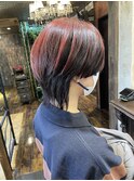 ウルフショート×レッド