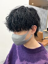 エルマーク 梅田(L-MARK)&nbsp;マッシュヘア/波巻きパーマ/men's/スパイラルパーマ