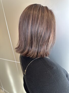 リノア 鵠沼海岸(LINOA) ダークアッシュ/似合わせカット/ミディアムレイヤー