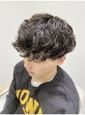 くせ毛のようなラフなカールならシャドウパーマ◎《三谷海斗》