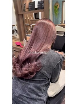 アッシュ 茗荷谷店(Ash) 柔らか透明感のピンクラベンダーカラー