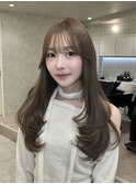 e329髪質改善トリートメントブリーチなしダブルカラーレイヤー