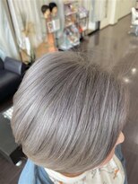 プレスト 八田店 ショート×ケアハーブカラー