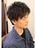 セット苦手な人向け｜メンズパーマ＋カット＋スタイリングレクチャー ￥11,000
