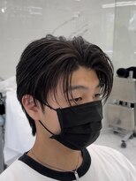 メンズヘアセンス 渋谷(MEN'S HAIR SENSE)&nbsp;ニュアンスパーマ/センターパート/メンズ/眉毛/フェザーパーマ