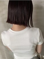 フレーム 博多店(FRAME)&nbsp;ぷつっとラインが可愛い大人ミニボブ