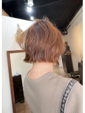 ルポル 大通店(rupolu) 明るめカラーとレイヤーボブ
