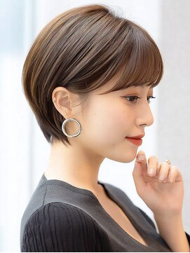 バイエイト(X8) マッシュショートヘアくびれショート前髪あり