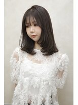 フレームプラス 天王寺あべの店(FRAME+)&nbsp;ココアグレージュ×ミディアムレイヤー