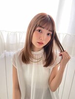 アッシュ 亀戸東口店(Ash)&nbsp;グレージュ/顔周りレイヤー