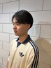 【MEN'S】似合わせカット+フェザーパーマ￥11000