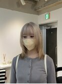 レイヤースタイル＋ブリーチカラー