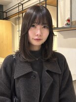 フィルムス 銀座(FILMS)&nbsp;ダークパープル/くびれミディ/顔周りレイヤー/くびれレイヤー
