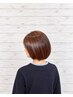 【50代からの髪質改善】カット+白髪染+ソフト縮毛+艶tr￥29700→￥25300 