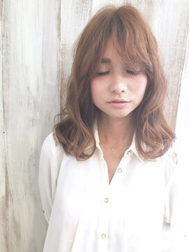 アンフィフォープルコ(AnFye for prco) 【AnFyeforprco】透明感リラックスミディ