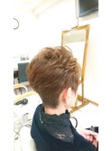 ふんわりショートカット
