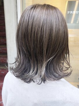 シャンプーボーイ セントラル 博多(SHAMPOO BOY central) ツヤ髪☆大人かわいいオリーブベージュ