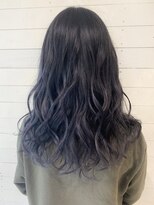 ルノン フィージュ(LUNON fieju)&nbsp;【LUNON fieju】黒染めブルーブラック