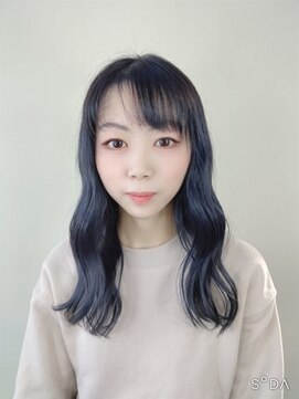 ウィット アンド ラファム Wit &La Famme ブリーチ毛を暗髪ブルージュカラー